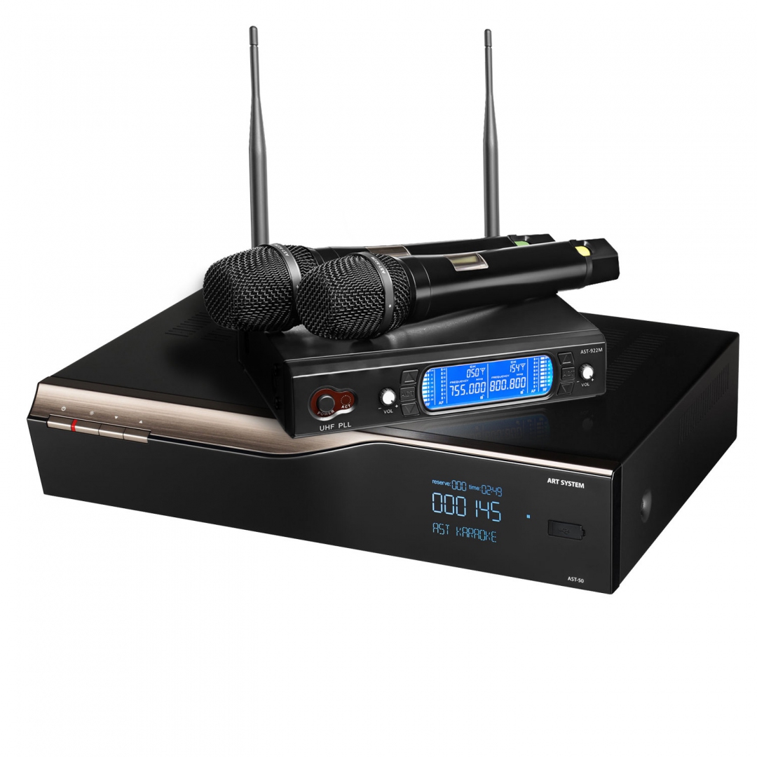 караоке-комплект AST-50 c микрофонами в Пугачеве