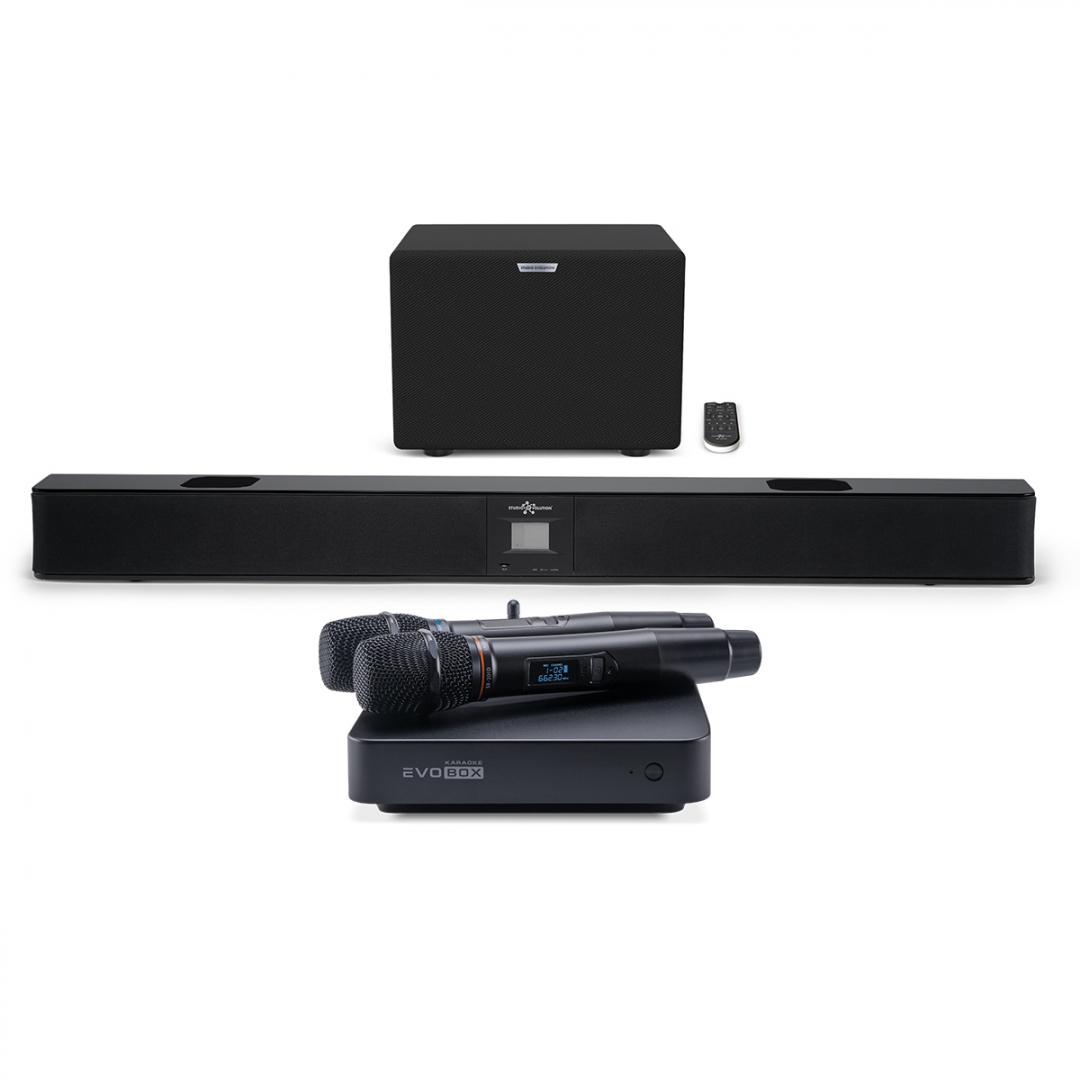 караоке-комплект EVOBOX Plus + EvoSound Bar (саундбар с караоке) в Пугачеве