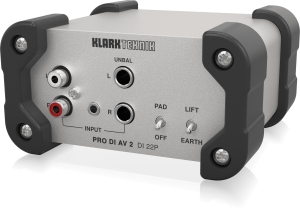 Klark Teknik DI 22P пассивный стерео директ-бокс в Пугачеве