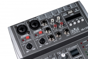SVS Audiotechnik mixers AM-4 DSP Аналоговый микшерный пульт, 4-канала в Пугачеве